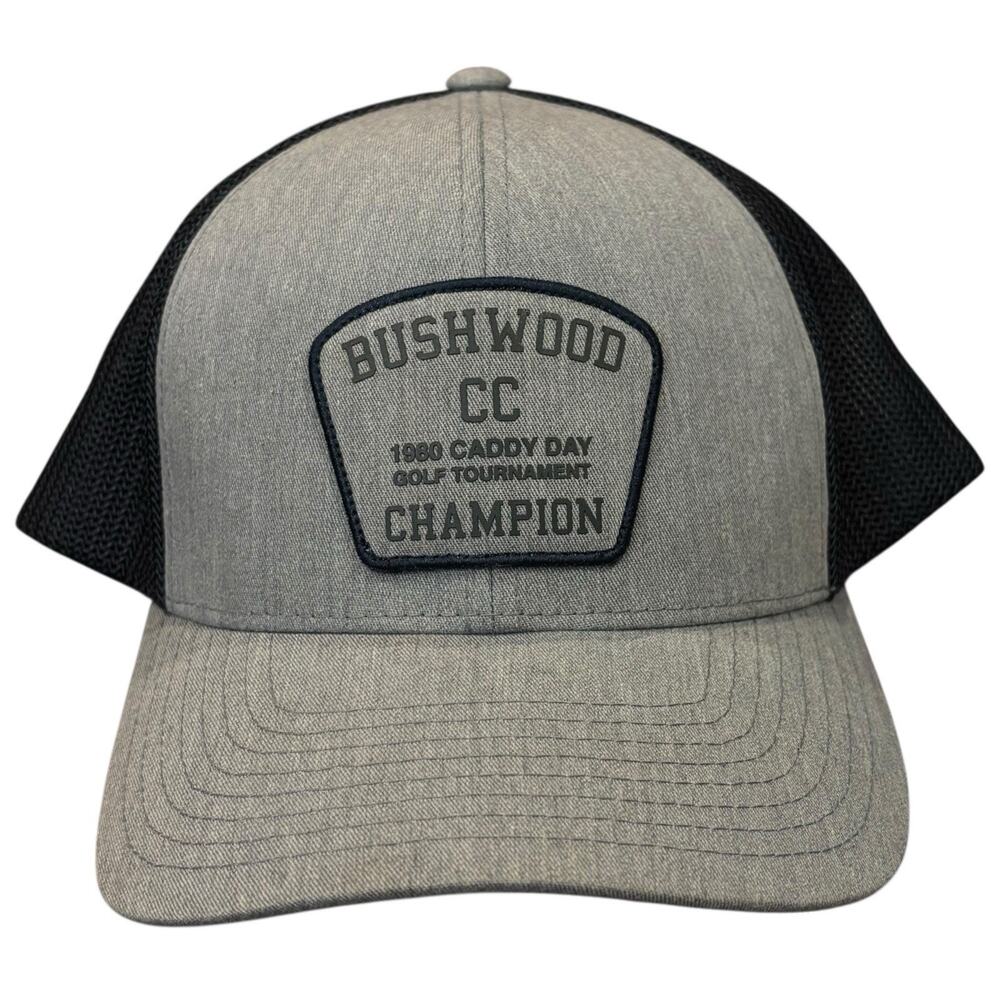 Bushwood Country Club Travis Mathew Gray Blue Snap Back Trucker Hat NWOT